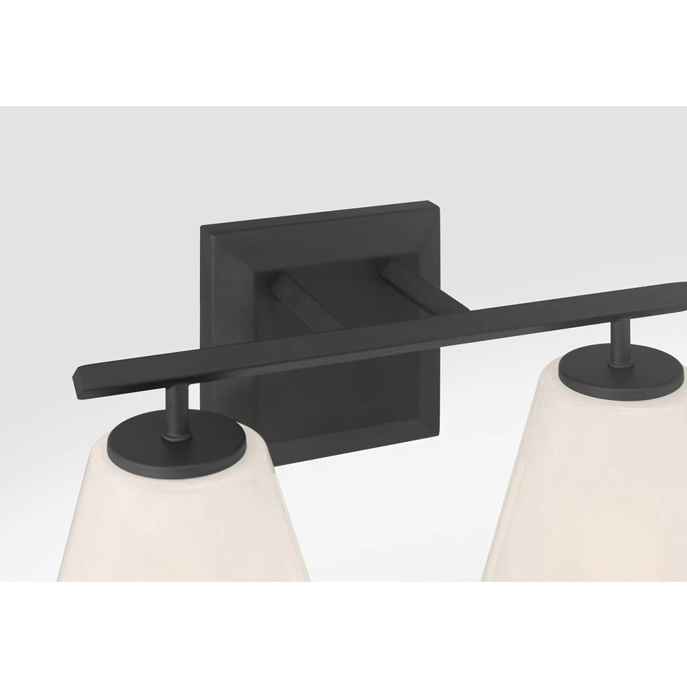 Minka-Lavery 14372-899 Dark Matte Black Siena 14.25'' 2-light Vanity Image 5