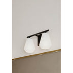 Minka-Lavery 14372-899 Dark Matte Black Siena 14.25'' 2-light Vanity Image 3