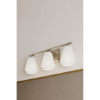 Minka-Lavery 14373-84 Brushed Nickel Siena 22.75'' 3-light Vanity Image 3