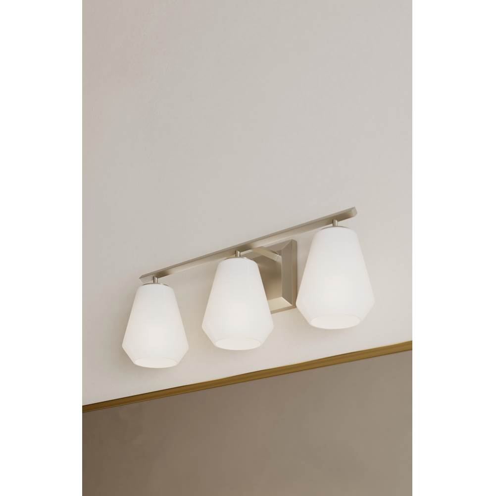 Minka-Lavery 14373-84 Brushed Nickel Siena 22.75'' 3-light Vanity Image 3
