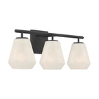 Minka-Lavery 14373-899 Dark Matte Black Siena 22.75'' 3-light Vanity Image 6