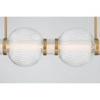 Minka-Lavery 15037-732-L Legacy Brass Cordel 50.25'' Led Linear Chandelier Image 4