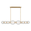 Minka-Lavery 15037-732-L Legacy Brass Cordel 50.25'' Led Linear Chandelier Image 1