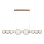 Minka-Lavery 15037-732-L Legacy Brass Cordel 50.25'' Led Linear Chandelier Image 1