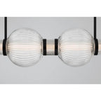 Minka-Lavery 15037-899-L Dark Matte Black Cordel 50.25'' Led Linear Chandelier Image 4