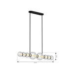 Minka-Lavery 15037-899-L Dark Matte Black Cordel 50.25'' Led Linear Chandelier Image 2