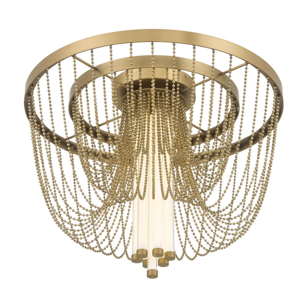 Minka-Lavery 15255-732-L Legacy Brass Jezelle 24'' Led Flush Mount Image 7