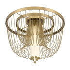 Minka-Lavery 15255-732-L Legacy Brass Jezelle 24'' Led Flush Mount Image 7