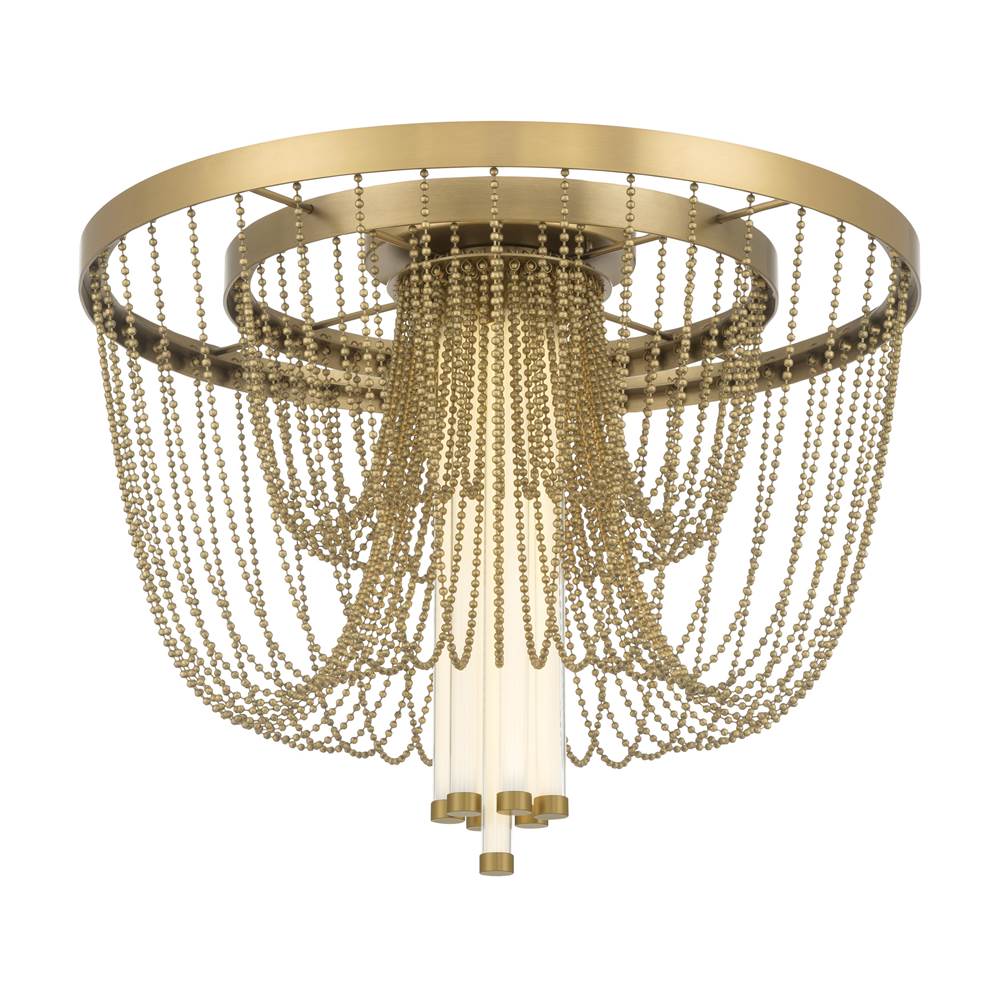 Minka-Lavery 15255-732-L Legacy Brass Jezelle 24'' Led Flush Mount Image 1