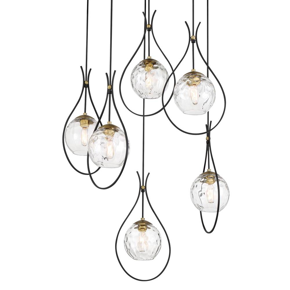 Minka-Lavery Cody - 6 Light Pan Pendant