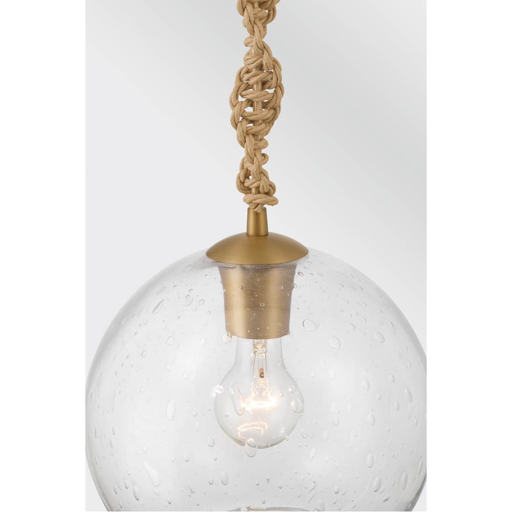 Minka-Lavery 15565-732 Legacy Brass Elyric 9.75'' 1-light Mini Pendant Image 6