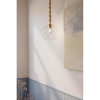 Minka-Lavery 15565-732 Legacy Brass Elyric 9.75'' 1-light Mini Pendant Image 3