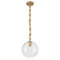 Minka-Lavery 15565-732 Legacy Brass Elyric 9.75'' 1-light Mini Pendant Image 1