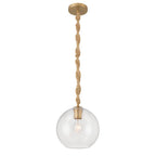Minka-Lavery 15565-732 Legacy Brass Elyric 9.75'' 1-light Mini Pendant Image 1