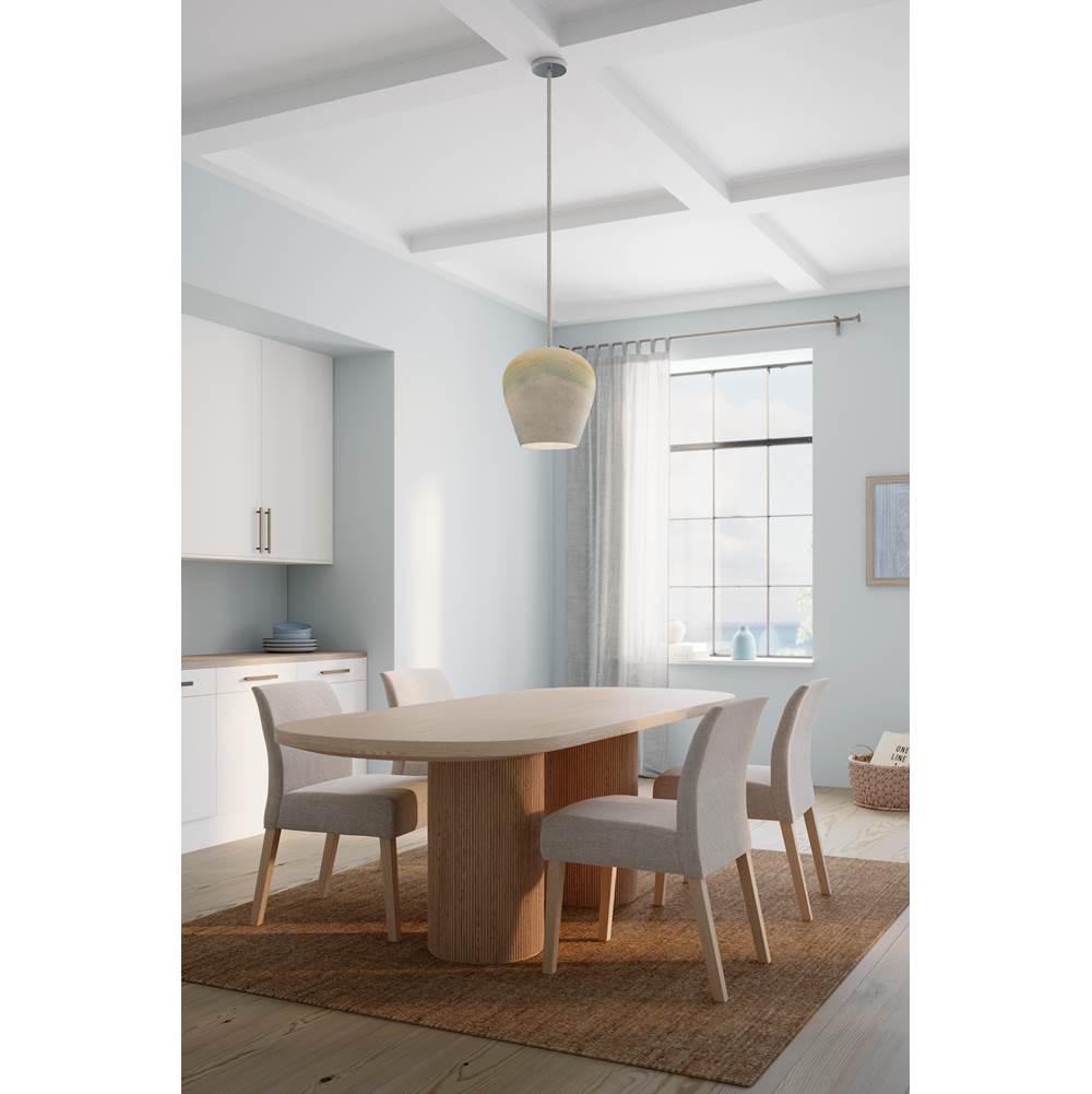 Minka-Lavery 15575-613 Polished Nickel Sandrelle 12.75'' 1-light Pendant Image 4