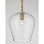 Minka-Lavery 15585-732 Legacy Brass Elyric 12.75'' 1-light Pendant Image 6