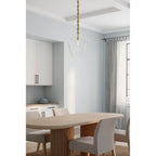 Minka-Lavery 15585-732 Legacy Brass Elyric 12.75'' 1-light Pendant Image 3