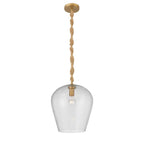 Minka-Lavery 15585-732 Legacy Brass Elyric 12.75'' 1-light Pendant Image 1