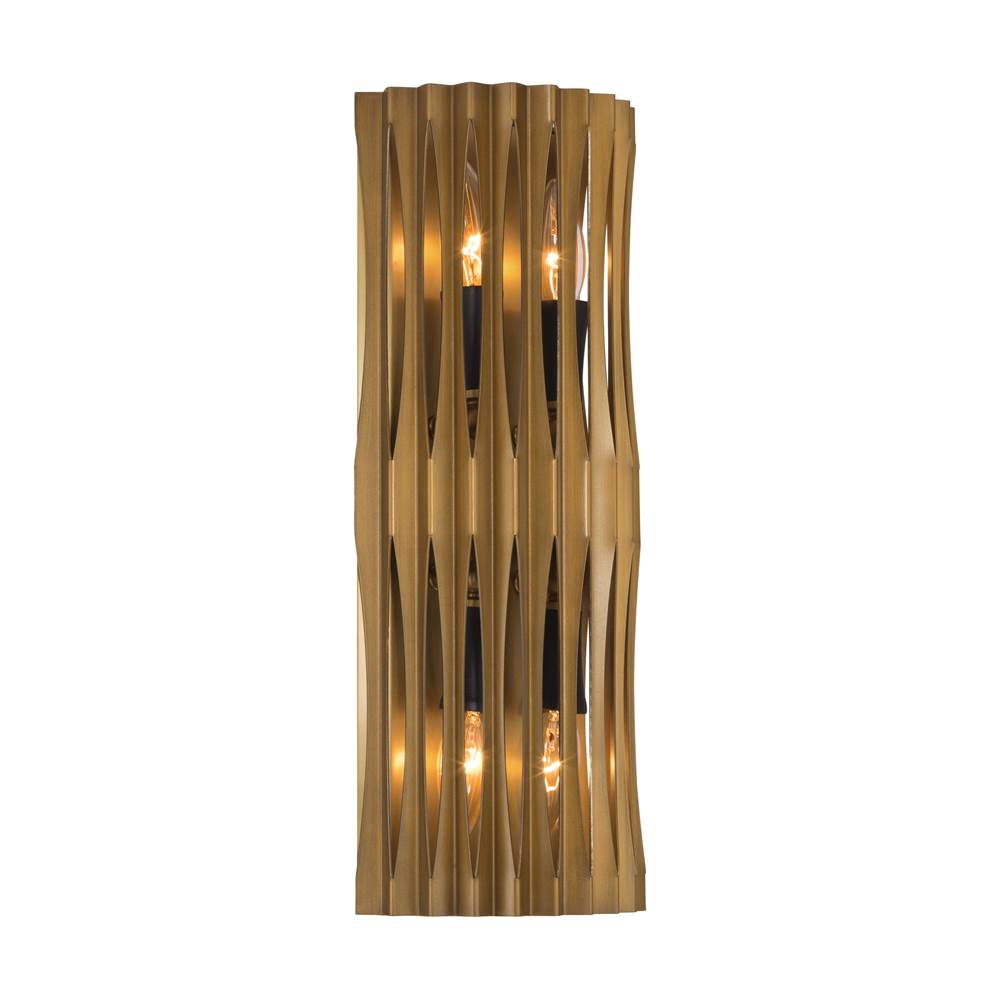 Minka-Lavery 16020-877 Sand Coal Black Aven 17.25'' High 4-light Wall Sconce Image 7