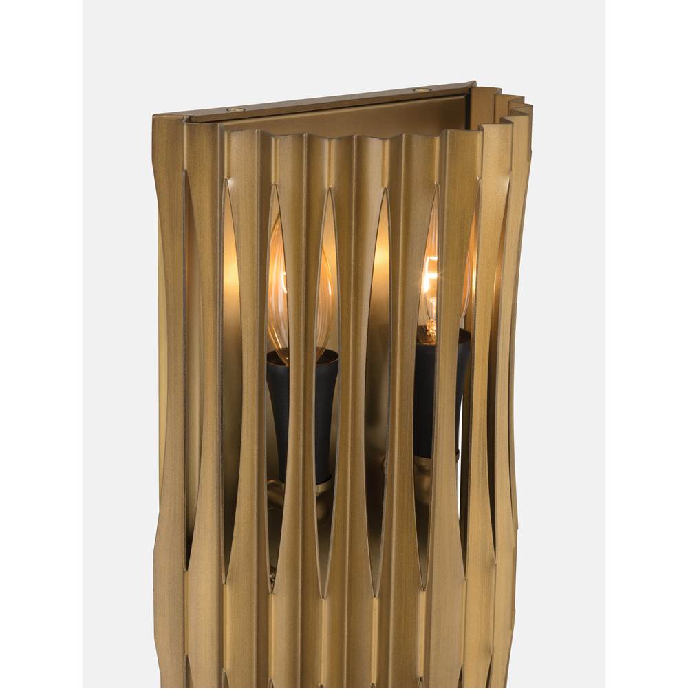 Minka-Lavery 16020-877 Sand Coal Black Aven 17.25'' High 4-light Wall Sconce Image 6