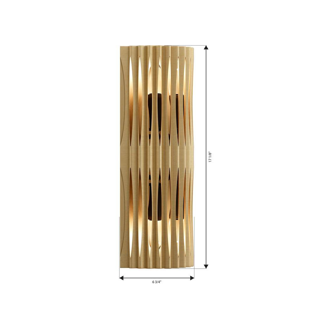 Minka-Lavery 16020-877 Sand Coal Black Aven 17.25'' High 4-light Wall Sconce Image 2