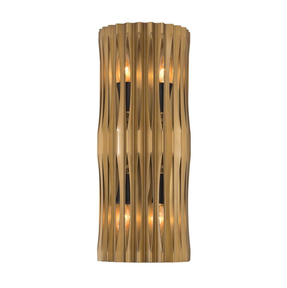 Minka-Lavery 16020-877 Sand Coal Black Aven 17.25'' High 4-light Wall Sconce Image 1