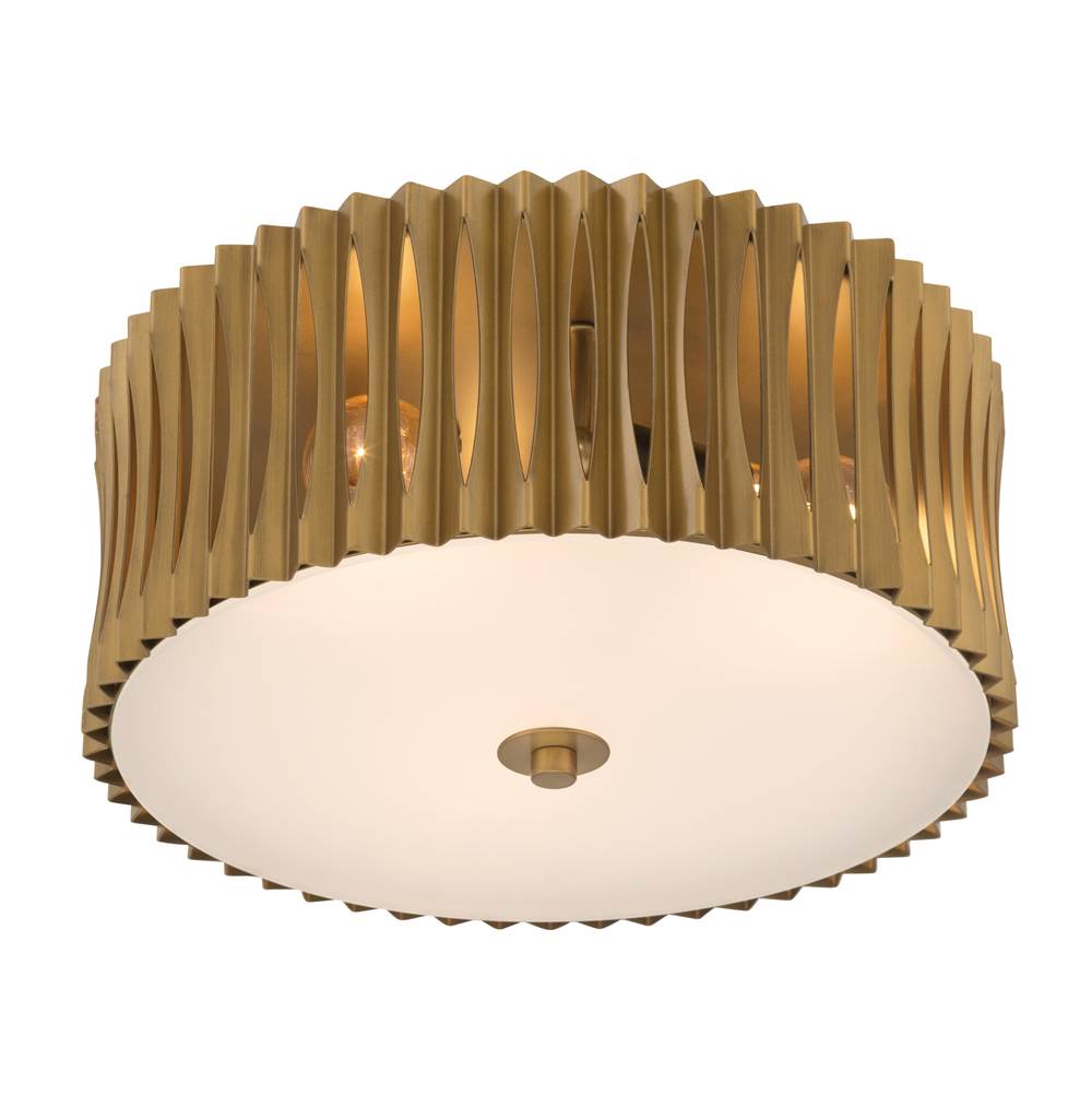 Minka-Lavery 16023-877 Sand Coal Black Aven 16'' 3-light Flush Mount Image 7