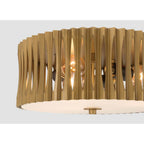 Minka-Lavery 16023-877 Sand Coal Black Aven 16'' 3-light Flush Mount Image 6