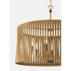 Minka-Lavery 16026-877 Sand Coal Black Aven 24'' 6-light Pendant Image 5