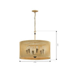 Minka-Lavery 16026-877 Sand Coal Black Aven 24'' 6-light Pendant Image 2