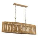 Minka-Lavery 16027-877 Sand Coal Black Aven 52'' 8-light Linear Chandelier Image 1