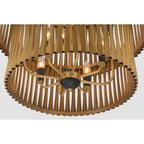 Minka-Lavery 16028-877 Sand Coal Black Aven 24'' 8-light Pendant Image 6