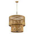 Minka-Lavery 16028-877 Sand Coal Black Aven 24'' 8-light Pendant Image 1