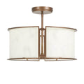 Minka-Lavery Buchanan - 4 Light Semi Flush Mount