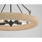 Minka-Lavery 17115-860 Dark Bronze Aeris 24'' 5-light Pendant Image 6