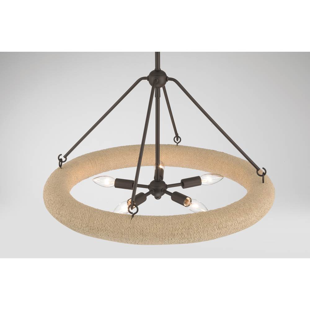 Minka-Lavery 17115-860 Dark Bronze Aeris 24'' 5-light Pendant Image 5