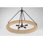 Minka-Lavery 17115-860 Dark Bronze Aeris 24'' 5-light Pendant Image 5