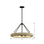 Minka-Lavery 17115-860 Dark Bronze Aeris 24'' 5-light Pendant Image 2