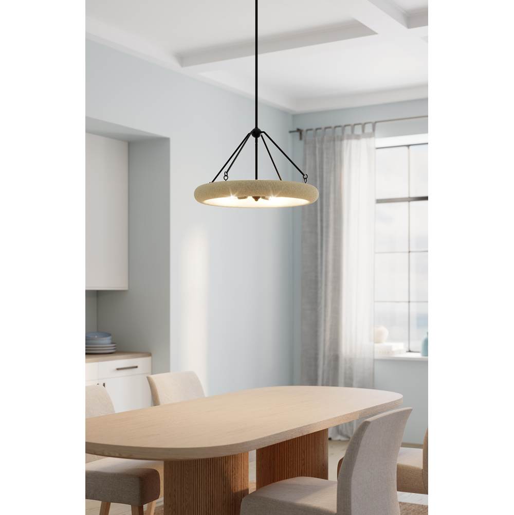 Minka-Lavery 17115-860 Dark Bronze Aeris 24'' 5-light Pendant Image 3