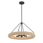 Minka-Lavery 17115-860 Dark Bronze Aeris 24'' 5-light Pendant Image 1