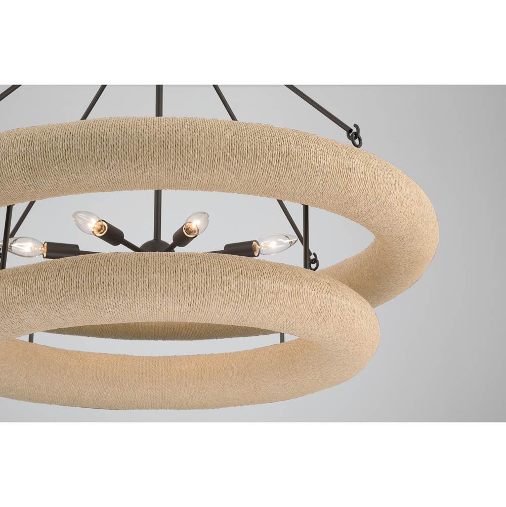 Minka-Lavery 17116-860 Dark Bronze Aeris 36'' 8-light Pendant Image 6