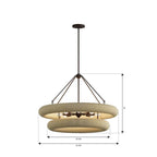 Minka-Lavery 17116-860 Dark Bronze Aeris 36'' 8-light Pendant Image 2