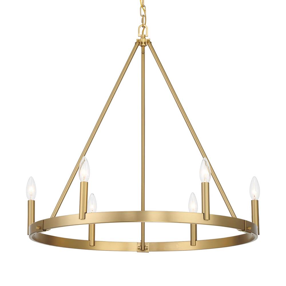 Minka-Lavery Dutton 6 Light Chandelier