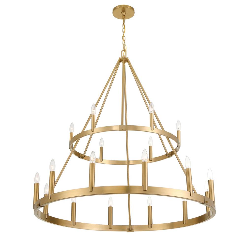 Minka-Lavery 1717-894 Signature Brass 18 Light Chandelier Image 5