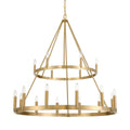 Minka-Lavery 1717-894 Signature Brass 18 Light Chandelier Image 1