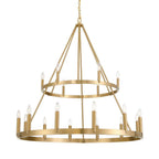Minka-Lavery 1717-894 Signature Brass 18 Light Chandelier Image 1