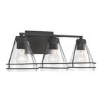 Minka-Lavery 17643-899 Dark Matte Black Lorenth 24.25'' 3-light Vanity Image 7