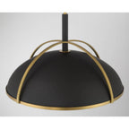 Minka-Lavery 18314-880 Dark Matte Black Yorkshire 20.75'' 4-light Pendant Image 6