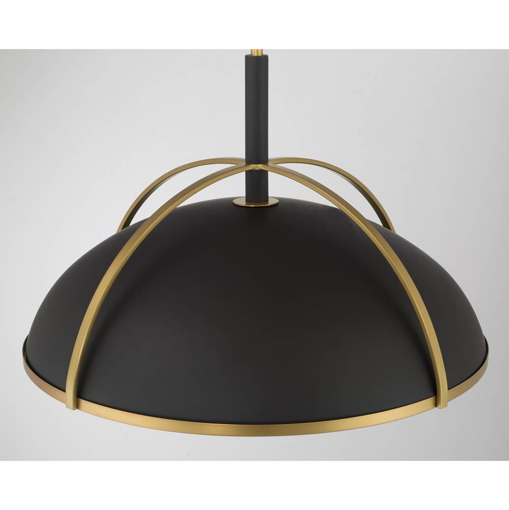 Minka-Lavery 18314-880 Dark Matte Black Yorkshire 20.75'' 4-light Pendant Image 6