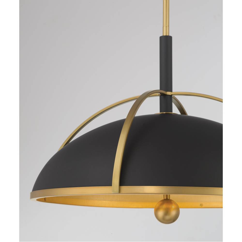 Minka-Lavery 18314-880 Dark Matte Black Yorkshire 20.75'' 4-light Pendant Image 5